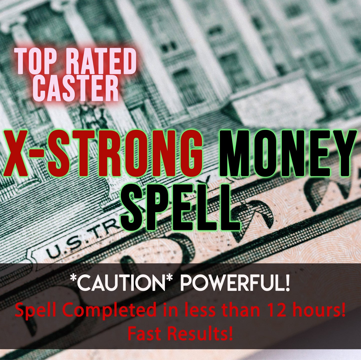 Money Spell EXTRA STRONG Wealth Spell, Abundance, Prosperity, Success, Rich