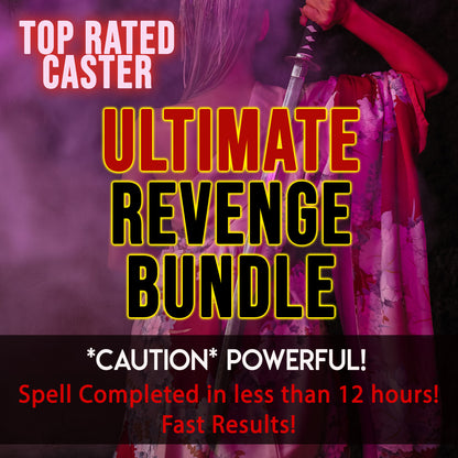 Revenge & Justice Bundle – Divine Justice Spell + Karmic Revenge Spell + Regret Spell