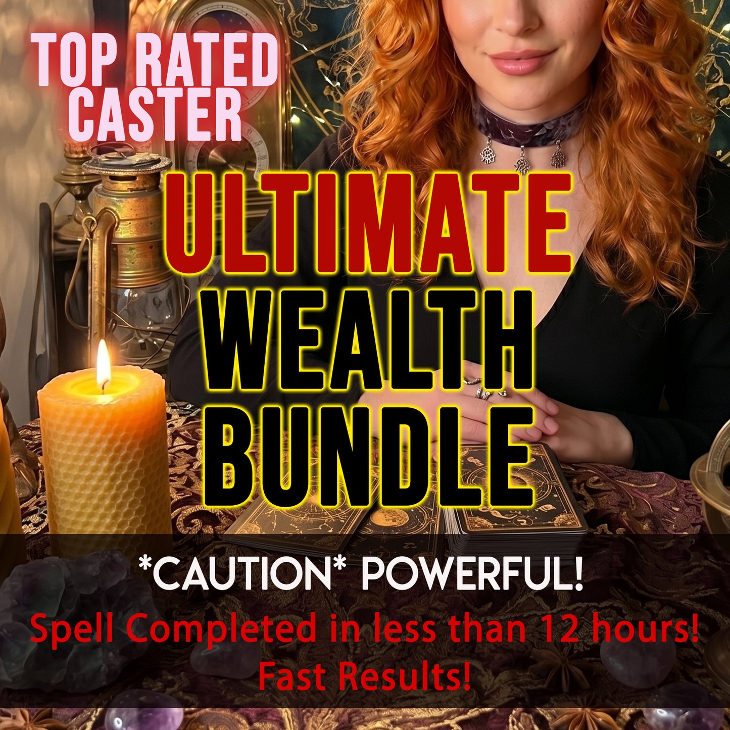 Wealth & Success Bundle – Money Spell + Dream Job Spell + Attract Luck Spell
